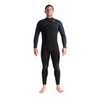 C-Skins ReWired 4/3mm CZ Wetsuit  - Anthracite/Black X/Ultra Cyan