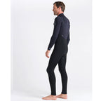 C-Skins ReWired 5/4mm Chest Zip Wetsuit  - Black/Black X/Petrol