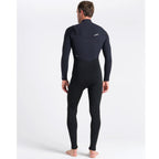 C-Skins ReWired 5/4mm Chest Zip Wetsuit  - Black/Black X/Petrol