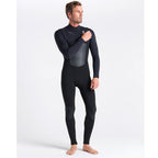 C-Skins ReWired 5/4mm Chest Zip Wetsuit  - Black/Black X/Petrol