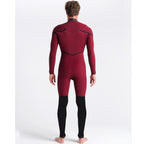 C-Skins ReWired 5/4mm Chest Zip Wetsuit  - Black/Black X/Petrol