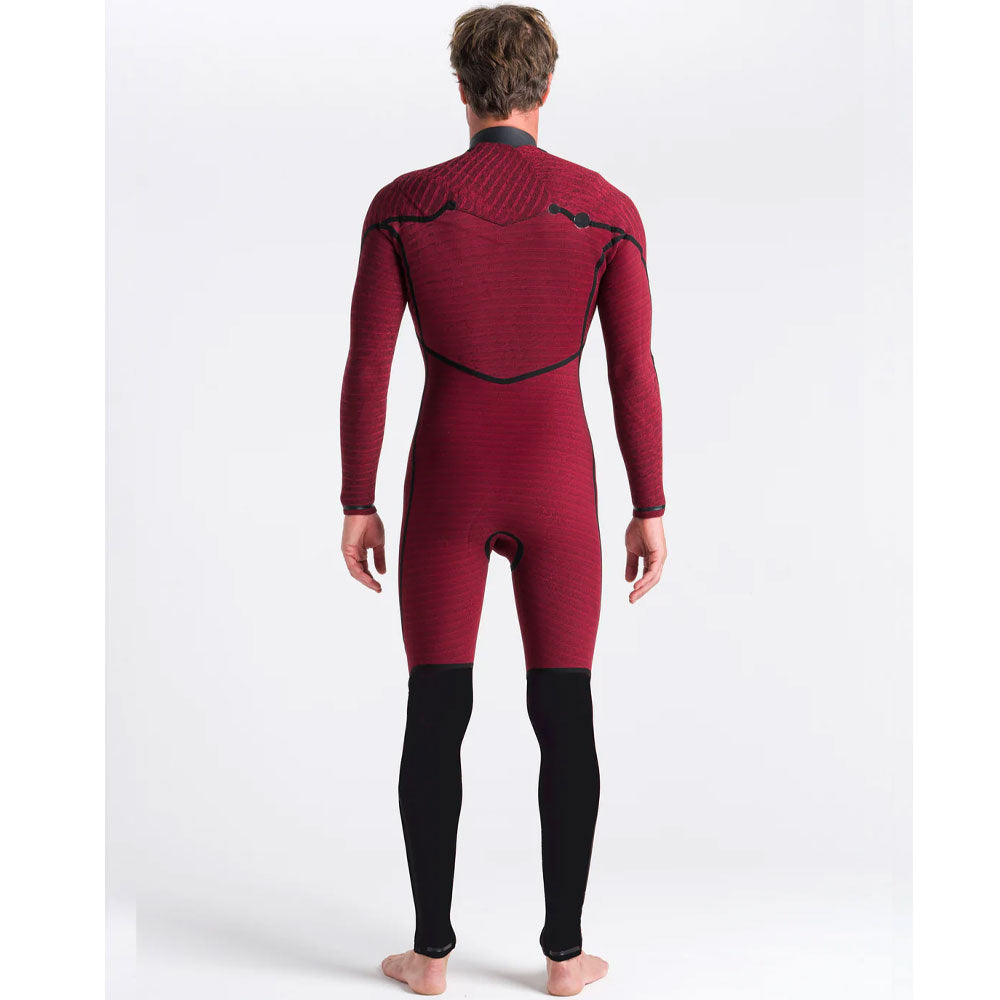 C-Skins ReWired 5/4mm Chest Zip Wetsuit  - Black/Black X/Petrol