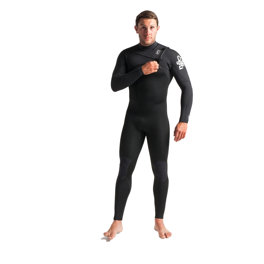 C-Skins Session 4/3mm CZ Wetsuit  - Black/Slate Diamond/Black
