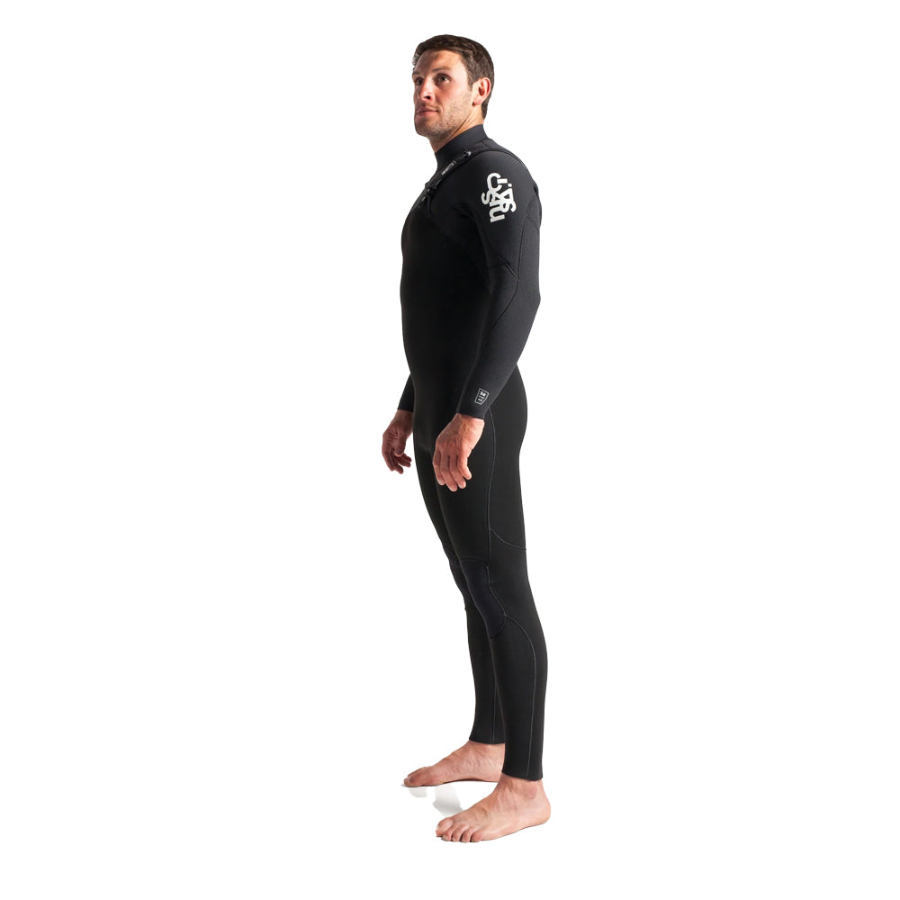 C-Skins Session 4/3mm CZ Wetsuit  - Black/Slate Diamond/Black