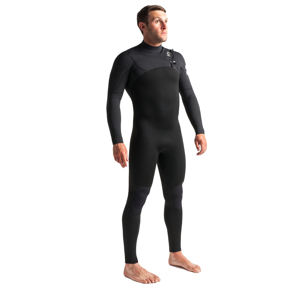 C-Skins Session 4/3mm CZ Wetsuit  - Black/Slate Diamond/Black