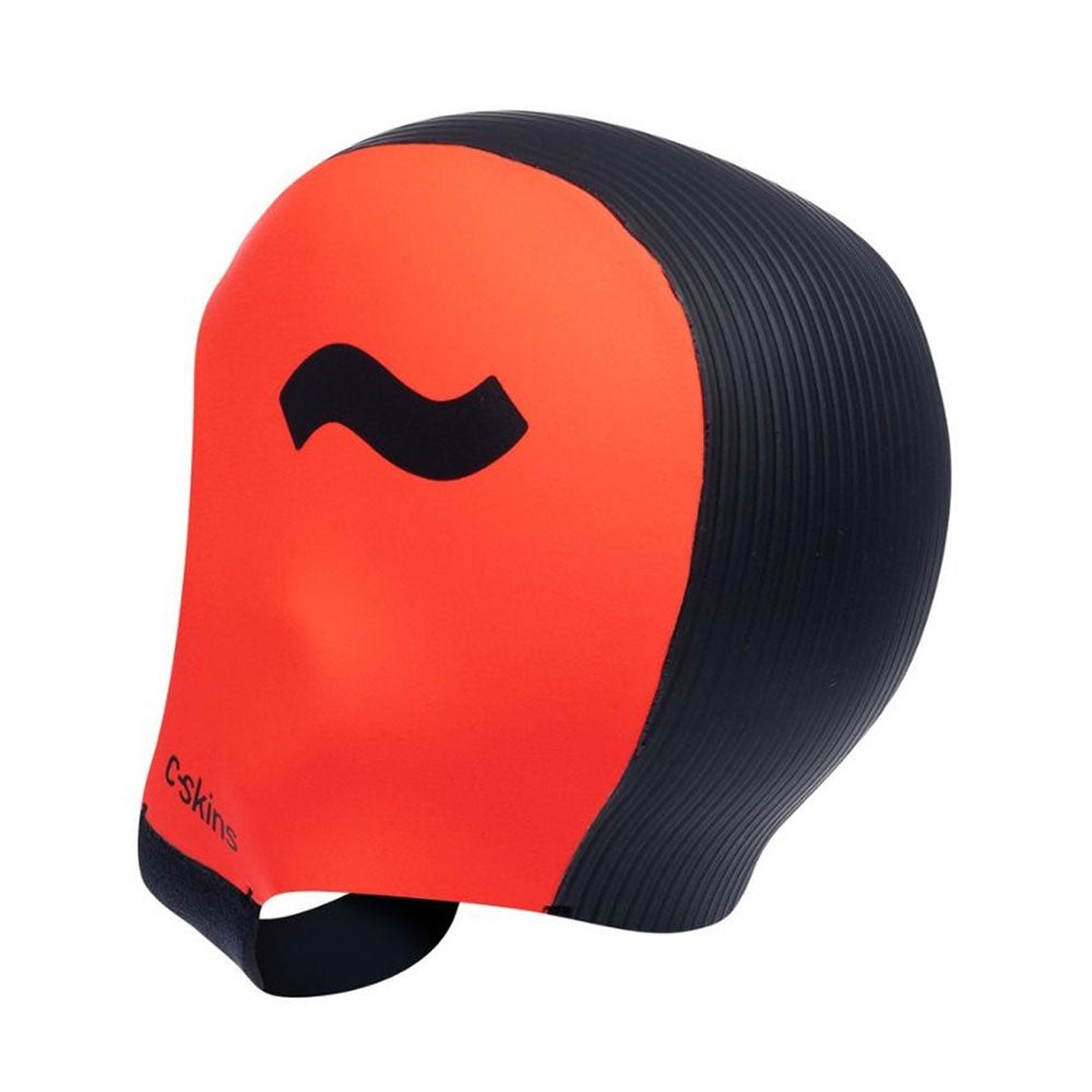 C-Skins Swim Research Freedom 3mm Swim Cap  - Black/Orange