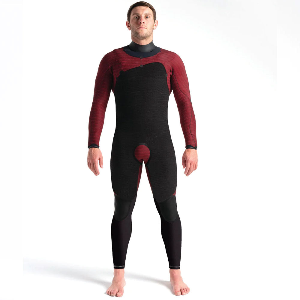 C-Skins Wired 5/4 LQS CZ Winter Wetsuit -Black X/Meteor X/Saffron - Size ML only
