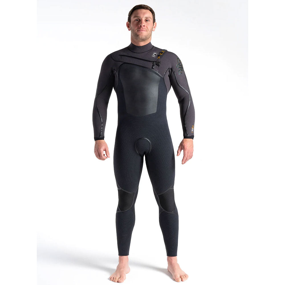 C-Skins Wired 5/4 LQS CZ Winter Wetsuit -Black X/Meteor X/Saffron - Size ML only