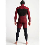 C-Skins Wired 5/4 LQS Hooded CZ Wetsuit -Black X/Black X/Saffron