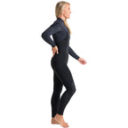 C-Skins Womens ReWired 4/3mm CZ Wetsuit -Blk/Blk X Shade/Saffron