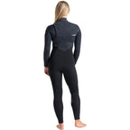 C-Skins Womens ReWired 4/3mm CZ Wetsuit -Blk/Blk X Shade/Saffron