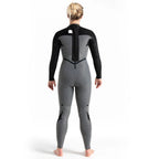 C-Skins Womens Solace 3/2mm BZ Wetsuit-Raven Black/Unity/GreenAsh