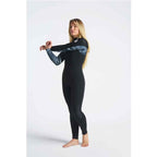 C-Skins Womens Solace 5/4/3mm CZ Wetsuit  - Black/Tropical/White