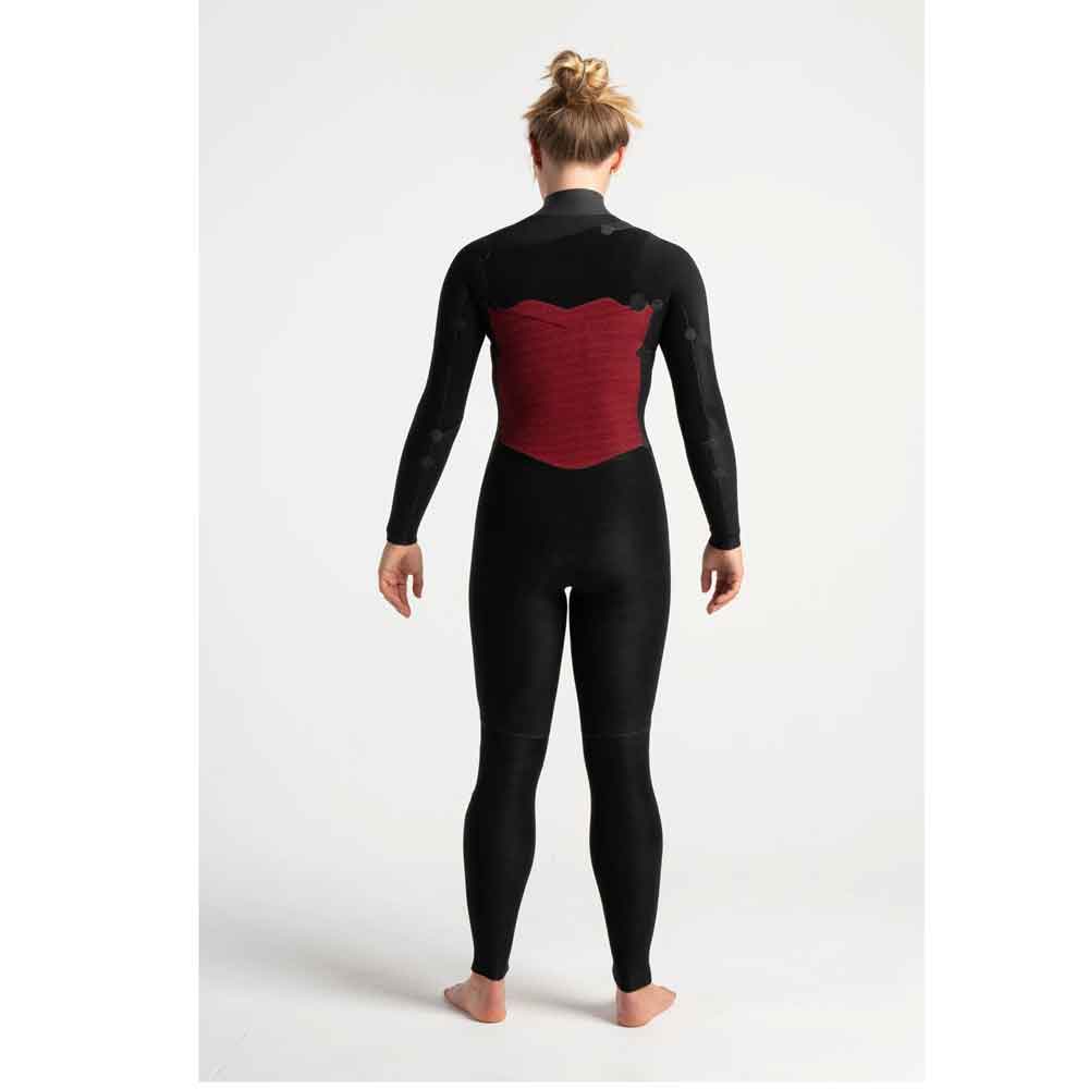 C-Skins Womens Solace 5/4/3mm CZ Wetsuit  - Black/Tropical/White