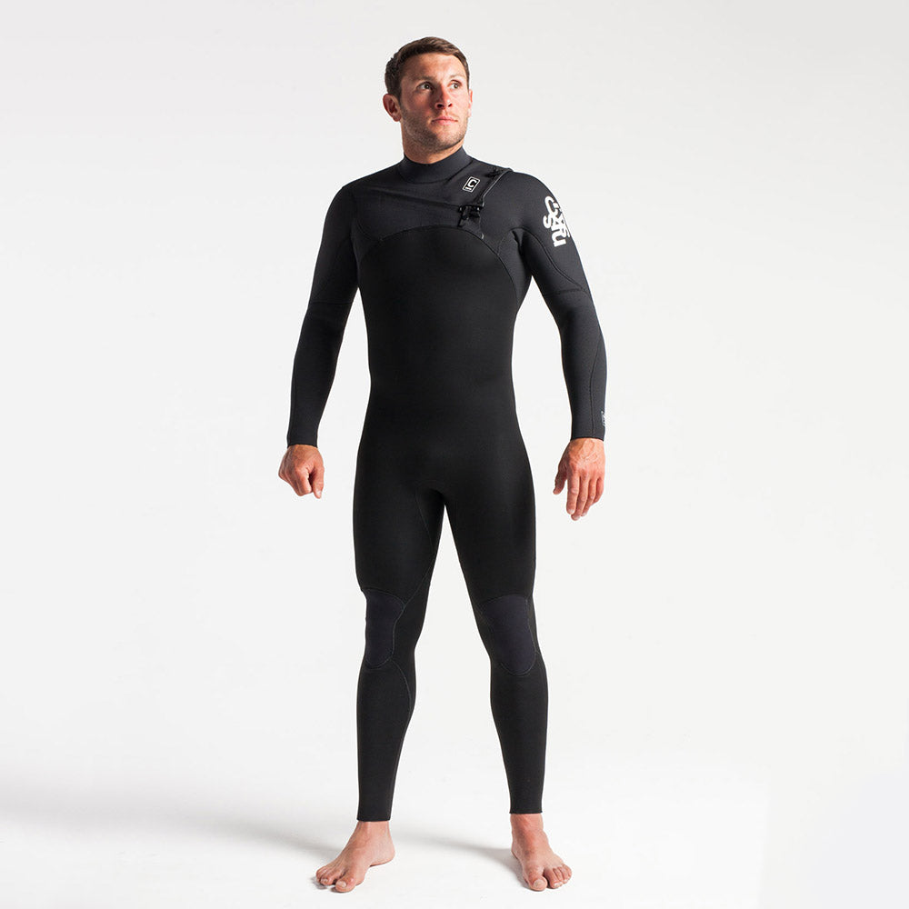 C-Skins Session 3/2mm CZ Summer Wetsuit - Black/Carbon/Black