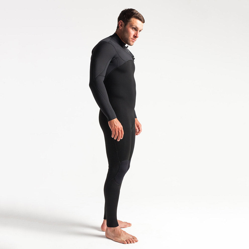 C-Skins Session 3/2mm CZ Summer Wetsuit - Black/Carbon/Black