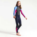 C-Skins Junior Element 3/2 Full Wetsuit - Slate Magenta.