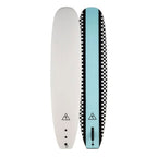 Catch Surf 8'6 Noserider Soft Surfboard - White / Light Blue