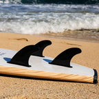 CBC 8ft Soft Surfboard - Wood Grain