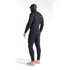 C Skins Wired 5/4mm LQS Hooded C/Z Wetsuit -Black X/Black X/Black - Size XL Only