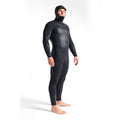C Skins Wired 5/4mm LQS Hooded C/Z Wetsuit -Black X/Black X/Black - Size XL Only