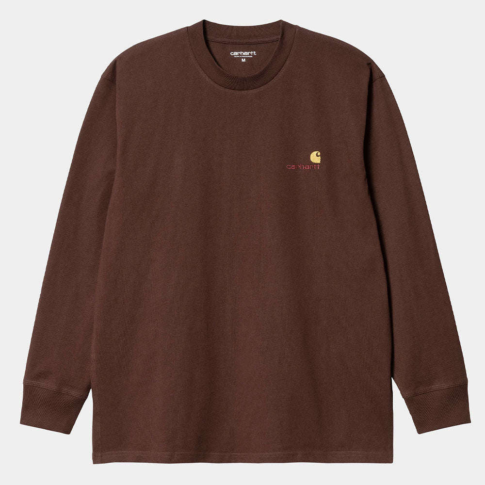 Carhartt WIP American Script Long Sleeve T-Shirt