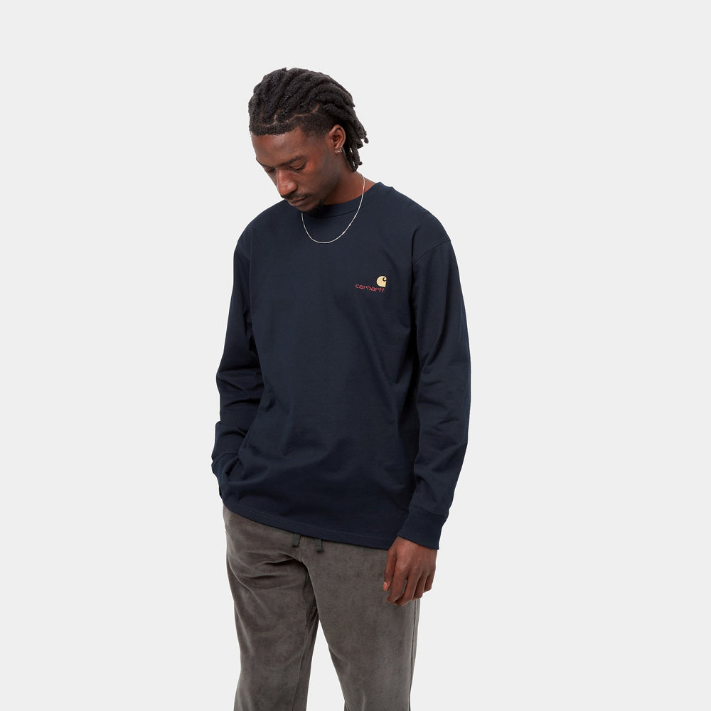 Carhartt American Script Long Sleeve T Shirt