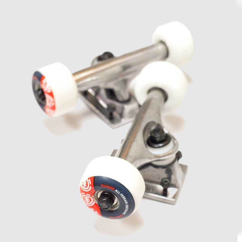 Element Component Bundle 5.5" Trucks, Wheels, Bearings and Bolts