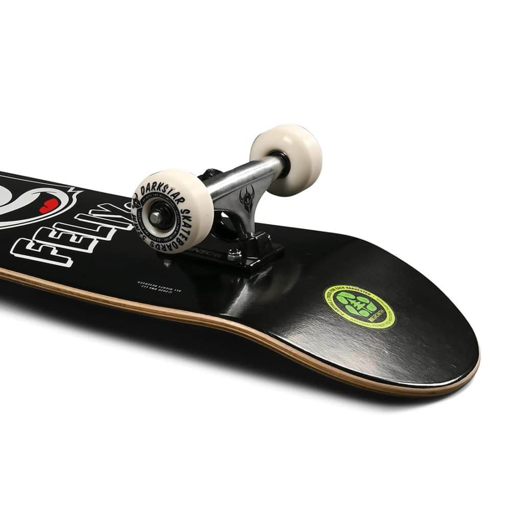 Darkstar Felix Biggy 7.75 Complete Skateboard - Black