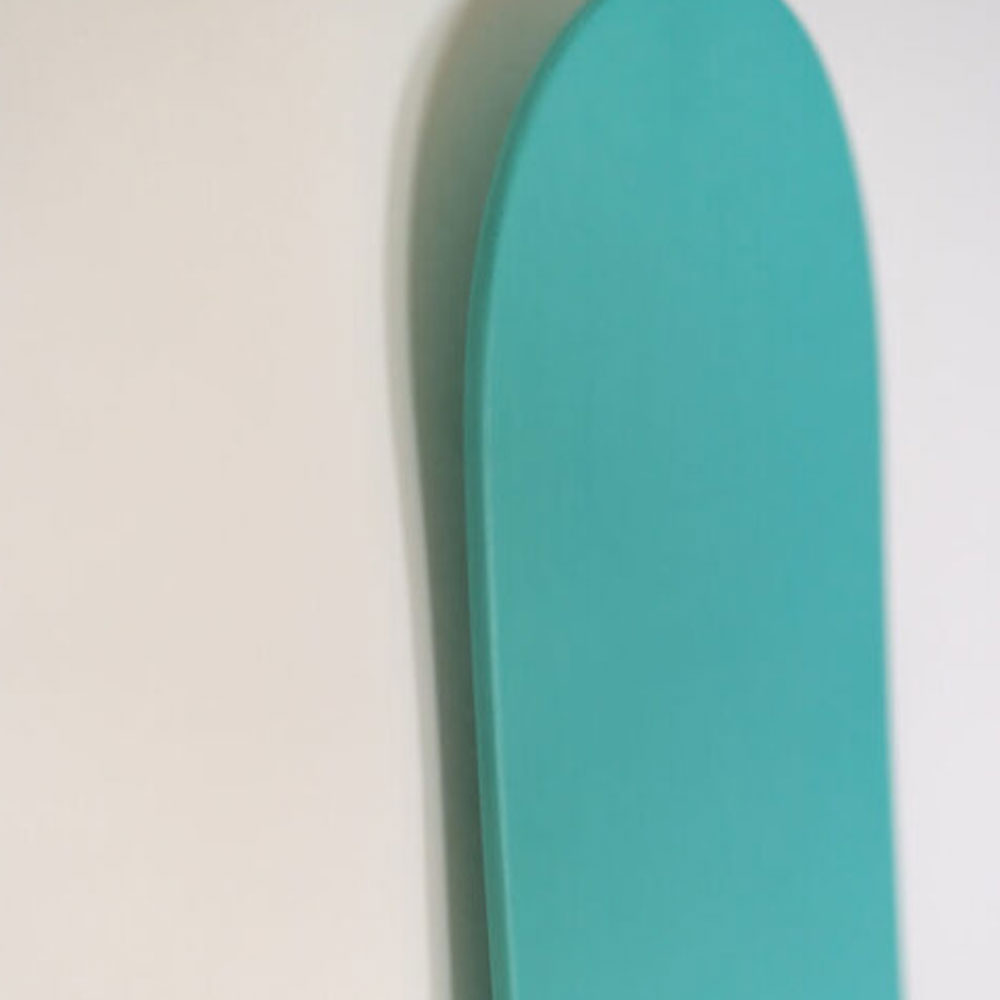 Dick Pearce Surfrider Painted Belly Board Green