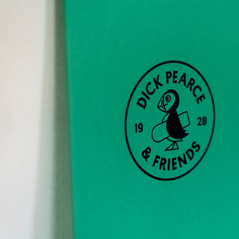 Dick Pearce Surfrider Painted Belly Board Summer Mint