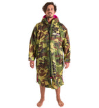 Dryrobe Advance Long Sleeve - Camo Pink Small