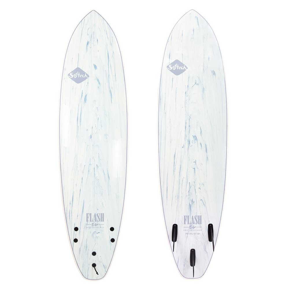 Softtech Flash Eric Geiselman II 6'6 Surfboard - White Marble