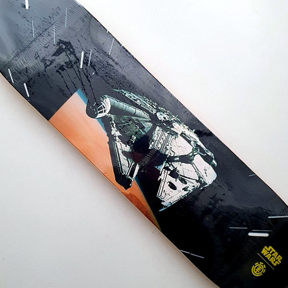 Element X Star Wars 8 Millennium Falcon Skateboard Deck