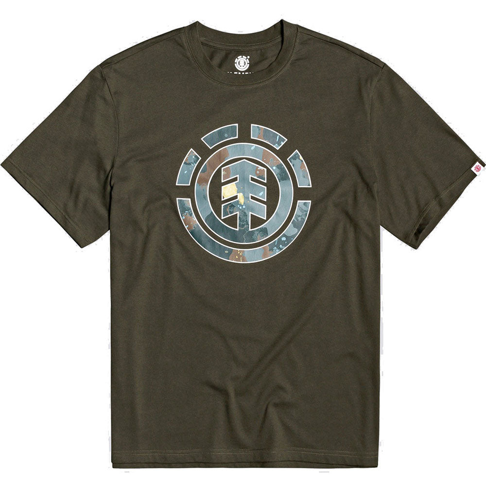 Element Water Camo Icon Fill Short Sleeved T Shirt