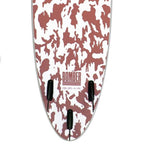 Softech Bomber FCS II 6'4 Grey/Dusty Red Softtech Surfboard