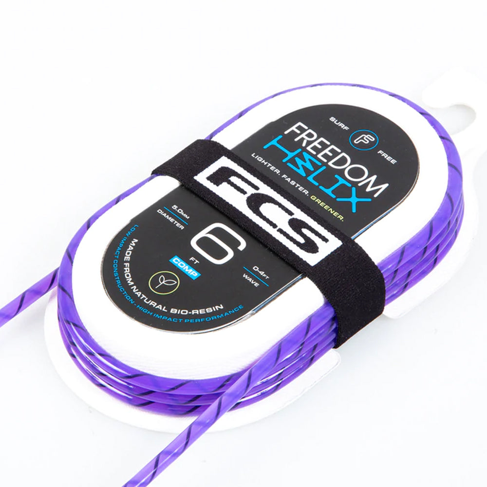 FCS Freedom Helix 6' Surfboard Leash