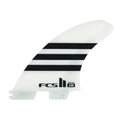 FCS 2 JW PC MediumTri Retail Fins - Black / White