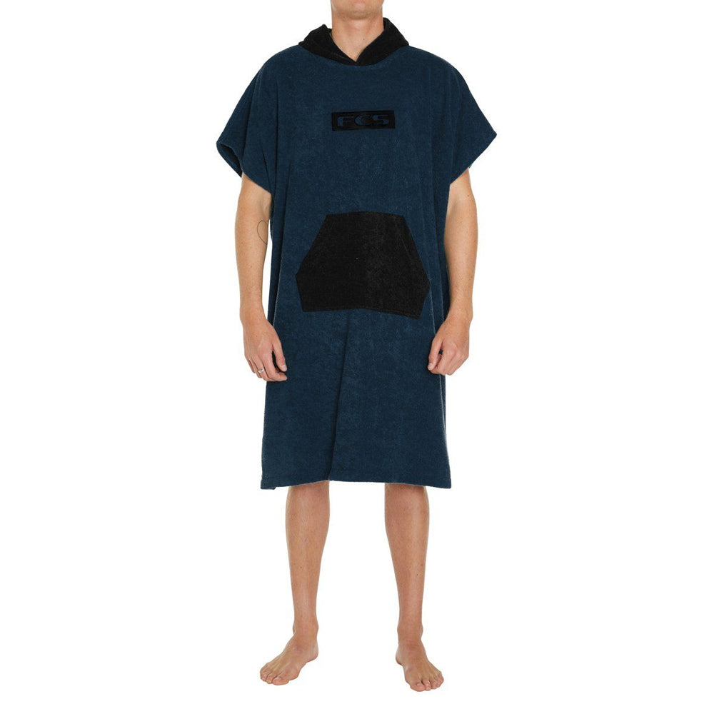 FCS Poncho Changing Towel  - Navy/Black