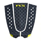 FCS T-3 Surfboard Deck Grip  - Mid Black
