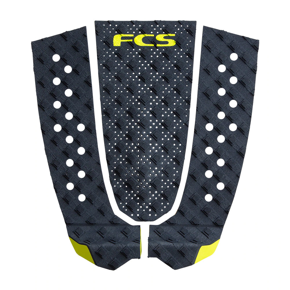 FCS T-3 Surfboard Deck Grip  - Mid Black