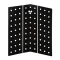 FCS Skinny Mid-Deck Three Surfboard Deck Grip - Black
