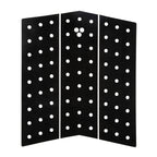 FCS Skinny Mid-Deck Three Surfboard Deck Grip - Black
