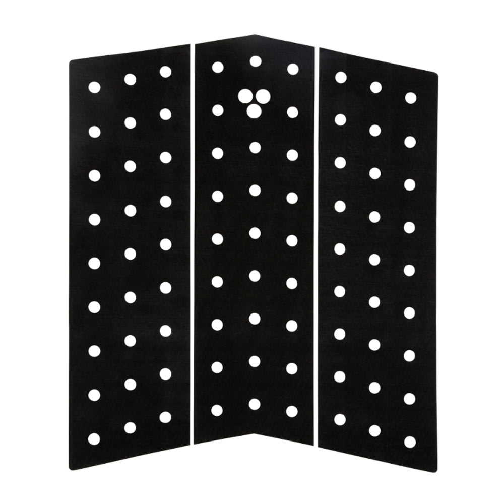 FCS Skinny Mid-Deck Three Surfboard Deck Grip - Black