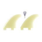 FCS GX Natural Glass Flex Side Fin Set