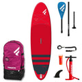 Fanatic 10'8 Fly Air Pure Red Inflatable SUP Package - Inc Paddle