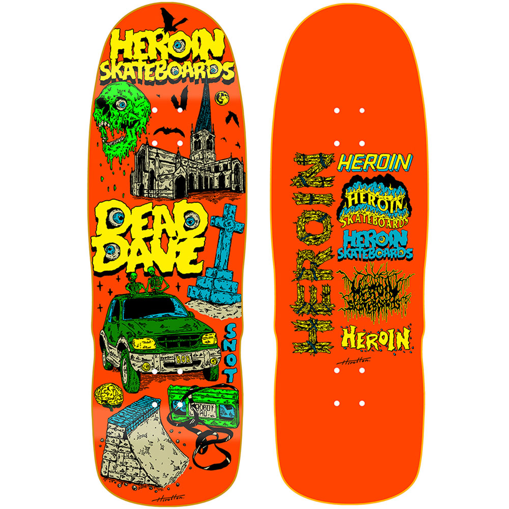 Heroin Dead Dave Life 10" Deck