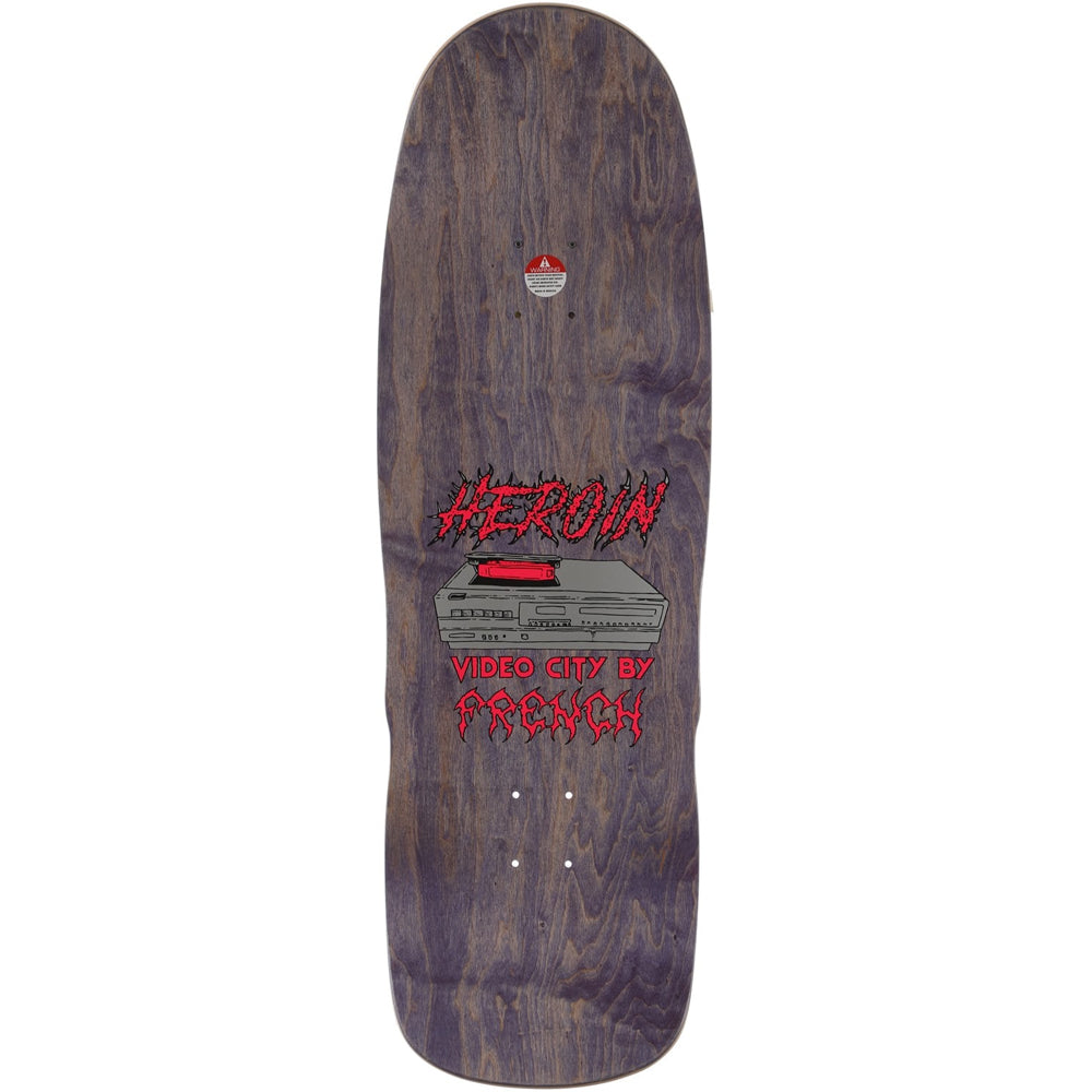 Heroin Dead Dave Video City 10" Deck