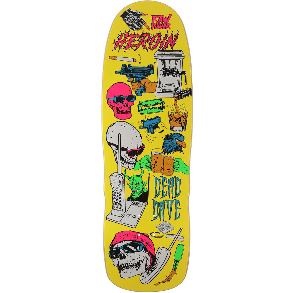 Heroin Dead Dave Video City 10" Deck