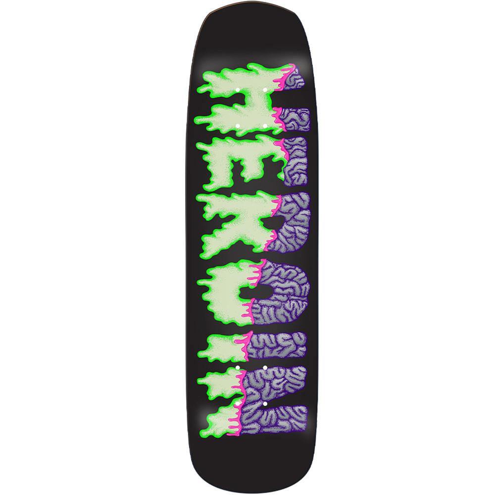 Heroin Black Summer Slime Brains 8.9" Skateboard Deck